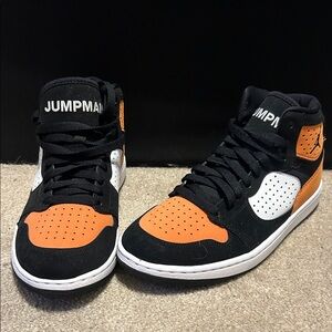 Jump Black and Orange High-Tops